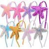 Nuevo pasador de joyería transfronterizo Fuente diadema de estrella de mar linda para niños Diadema de animal marino de princesa