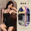 Pijamas Sexy, Liguero Pura Pasión, Camisón Sexy Transparente Talla Grande, Uniforme de Tentación Espalda Descubierta Lindo para Dama, Venta al por Mayor Qqny