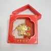 Colgante de Teléfono Dorado Llavero Gato de la Suerte Compañía de Oro Puro 999 Regalos Culturales Creativos Mayoreo