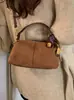 Yaozi 2026 bolso Boston acolchado nuevo para principios de otoño, bolsa de mano versátil, bolso cruzado casual para el hombro, debajo del brazo