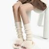 Calcetines apilados para mujer, primavera y verano, calcetines de ballet blancos de punto jk, calcetines de longitud media, calcetines de pierna Spice Girls Y2K, calcetines de shearlet, primavera