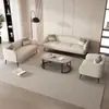 Sofá minimalista moderno sala de estar apartamento pequeño habitación de alquiler dormitorio doble tres personas estilo celebridad de internet sofá de tela tecnológica