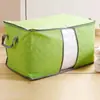 Q 3058 bolsa de almacenamiento de tela no tejida de gran capacidad ropa mudanza equipaje edredón bolsa grande organización bolsa de embalaje a prueba de humedad