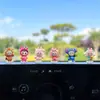 Adornos para Coche de Dibujos Animados Labubu Adornos Pequeños para Coche Consola Central de Coche Eléctrico Accesorios para el Interior del Coche Decoración de Pantalla de Navegación