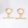 Fecho Circular Ot em Ouro Real 18K Banhado a Cobre Preserva Cor Colar Fecho de Colar Vintage Pulseira Acessórios de Joias DIY de Alta Qualidade