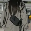 Bolso Cruzado para Mujer Ins Simple Casual Exterior Ligero Estilo Japonés Marca de Moda Bolso de Hombro para Niños Ropa de Trabajo para Viajar Bolso para Teléfono Móvil