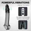 Anel Peniano Vibratório Sensual - Anel de Castidade de Silicone Cristal - Brinquedo Íntimo de Massagem para Casais