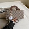2024 Outono Casual Nova Moda Simples Linda Bolsa de Ombro Crossbody Pequena Bolsa Quadrada Bolsa Feminina