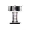 Lámpara de Mesa de Lujo Ligero de Vidrio de Arte Moderno Escandinavo Personalizado Decoración Suave de Interior Modelo de Diseño Habitación de Muestra Dormitorio Lámpara de Noche