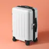 Maleta Caja de Equipaje para Mujer Cremallera Maleta Resistente a Rayones Resistente al Desgaste Caja para Abordar Caja de 20 Pulgadas con Contraseña Maleta para Niños Equipaje A