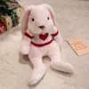 Muñeco de Conejo de Peluche Suave Lindo Orejas Largas Bufanda Suéter Conejito Muñeca Infantil
