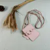 Estojo de Celular Direto da Fábrica com Cordão Ajustável Mini Bolsa Cartão Queijo Bolsa Biscoito com Alça de Ombro Fina Porta-Moedas