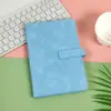 Libro de Actas de Reunión de Unidad, Cuaderno Grande Publicitario de Empresa, Tapa Dura, Esponja con Costura, Cuaderno B5 con Cierre, Bloc de Notas