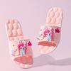 Novas Pantufas de Banho Vazando com Solado Macio de Eva para Casais, Homens e Mulheres, Pantufas de Banho Vazando para Interior