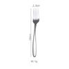Acero inoxidable 304 Opel tenedor cuchillo de bistec cuchara mango grueso vajilla de acero inoxidable fabricantes de hoteles occidentales al por mayor