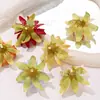 Flor de Loto Simulada Tocado DIY Pasador de Pelo Material para Pasador Flor Artificial de Loto Acompañamiento para Ropa Caja de Regalo con Flores