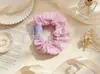 Goma para el pelo floral estilo óleo francés DIY fresca y dulce accesorio para el pelo estilo coreano. Fábrica proveedora para joyerías