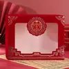 Caixa de toalha de casamento com personagens "felizes", caixa de presente, caixa de lembrancinha de casamento, caixa de presente de toalha de enxoval para recém-casados com personagens "felizes", presente de casamento atacado