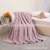 Manta de terciopelo de burbujas para productos de stock transfronterizos, manta gruesa de franela de coral, manta tipo chal para oficina, manta para sofá, manta para siesta