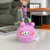Boneca de bola de carvão de dopamina Pequeno Pingente Chaveiro Bolsa Bolsa Mochila Celular Pendurado Boneca de pelúcia fofa