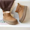Botas de Nieve para Niños Otoño 2026 Estilo Nuevo Acolchadas con Felpa Cálidas Botas de Algodón Botas Cortas de Algodón Grandes para Niñas Zapatos de Algodón para Niños Modernos