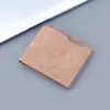 Cartera corta para hombre, de dos pliegues, media cartera para hombre, cartera esmerilada, clip corto de cuero suave, bolsa cartera para hombre transfronteriza, fabricantes directos