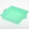 Forma de Silicone Personalizada para Bolo Forma de Assar de Cozinha Forma Redonda Quadrada para Pão Forma de Pão Resistente a Altas Temperaturas Forma para Bolo