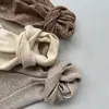 Bufanda Larga de Hilo de Anillo de Cachemira para Otoño e Invierno, de Moda, Versátil, Calentador de Cuello para Mujer, Doble Uso, Cálido, Atmósfera de Estilo Retro, Invierno
