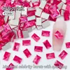 4*6mm Rectangular Fondo Plano Vidrio Diamante de Imitación Cristal Pegatinas Diamante DIY Manicura Joyería Usable Uña Popular Arte de Uñas Diamante Venta al por Mayor