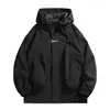 Chaqueta Casual Simple Estilo Coreano para Primavera y Otoño 2025 Nueva Ropa de Montañismo para Exteriores Chaqueta Holgada Impermeable y a Prueba de Viento Moderna