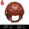 Alas de pollo de pie taburete de tambor de madera sofá de caoba china mesa de centro taburete bajo mesa de comedor de palisandro para el hogar taburete redondo madera maciza cítara