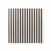 Paneles de Rejilla de Fibra de Poliéster Transfronterizos, Paneles Decorativos para Paredes de Salas de Conferencias con Adhesivo Ignífugo, Materiales de Rejilla con Chapa de Madera