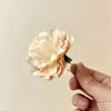 Nuevo Pasador Floral Dulce Chino para Mujer Estilo Antiguo Flor de Peonía Accesorios para el Cabello Hanfu Qipao Aspecto de Alta Gama Pasador para Moño Palo para el Cabello