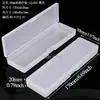 Caja de plástico PP de color niebla para gafas de lectura para miopía, caja universal para gafas de sol, caja de gafas de sol, caja de gafas