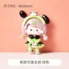 Nueva Chica Linda de Dibujos Animados Pegamento de Crema DIY Hecho a Mano Resina Pequeños Accesorios Joyería Accesorios para el Cabello Llavero Material