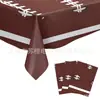 Toalha de Mesa Pe Grama Verde Novo Produto Transfronteiriço Festa de Aniversário Decoração de Festa Toalha de Mesa Descartável À Prova d'Água e de Óleo Tamanho Grande