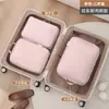 Bolsas de Armazenamento para Viagem para Organizar e Embalar Roupas, Bolsas Portáteis de Compressão de Roupas, Armazenamento para Mala para Roupas Íntimas e Jaquetas de Penas, Essenciais de Armazenamento