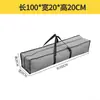 Bolsa de Cosméticos Portátil para Exterior de Grande Capacidade à Prova d'Água Tenda Toldo Equipamento Estilo Camping Retangular Espessa à Prova de Poeira Bolsa de Viagem