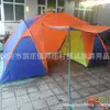 Tienda de campaña para viajes al aire libre transfronteriza para acampar en autocaravana con alfombrilla a prueba de humedad, dos dormitorios y una sala de estar, a prueba de viento y lluvia para acampar