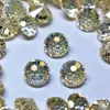 Piedras Sueltas Cortadas para Fuegos Artificiales Recubiertos, Cielo Iridiscente Destello Caliente Diamante de Alto Carbono Uñas Arte Circonita Tendencia TikTok Xiaohongshu Lujo Ligero