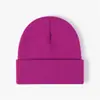 Gorros de Invierno para Mujer, Gorros de Punto Versátiles para Estudiantes, Gorros Cálidos a la Moda para Hombre a Prueba de Frío, Gorros de Lana Negros Engrosados que Protegen los Oídos para Protección contra el Frío