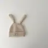 Gorro de Bebé Qiunan Otoño Invierno Nuevo Lindo Impermeable Orejas de Conejo Cálido Gorro de Punto Gorro de Lana Gorro de Suéter para Niños