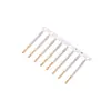 Suministro de Terminales Hembra para Tubo de Cobre Remachado Doble de 1.0 mm, Terminales Redondos de Doble Pin, Terminales para Tubo de Cobre, Terminales de Enchufe Impermeables de 1.0 mm Fábrica