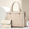 Bolso de mujer nuevo, bolso de dos piezas, venta al por mayor, moda europea y americana, bolso bandolera de gran capacidad para mujer