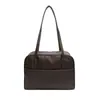Bolso de axila retro de PU de gran capacidad estilo japonés transfronterizo 2025 nuevo estilo de moda versión coreana bolso de mano de moda bolso de hombro