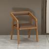 Mesa de conferencia nórdica de madera maciza para varias personas, mesa larga de estilo industrial, mesa y silla de oficina de empresa, mesa de entrenamiento de hierro combinadas