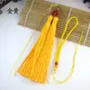 Accesorios para colgantes diy Cuentas de loto borla de doble punta conjunto de borlas de Nudo Chino