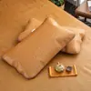 Funda de almohada de ratán de hielo Funda de almohada de ratán Verano Antideslizante Individual Estudiante Adulto Transpirable Funda de almohada Sin relleno