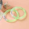 Pulseira acrílica luminosa LED pulseira colorida pequena barraca de brinquedo varrer quintal empurrar pequeno presente flash bugigangas