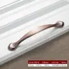 Manija de Aleación de Zinc Estilo Antiguo, Nueva Manija Redonda de Agujero Único de Cobre Antiguo Estilo Chino Estilo Europeo para Puertas de Gabinete Cajones y Armarios